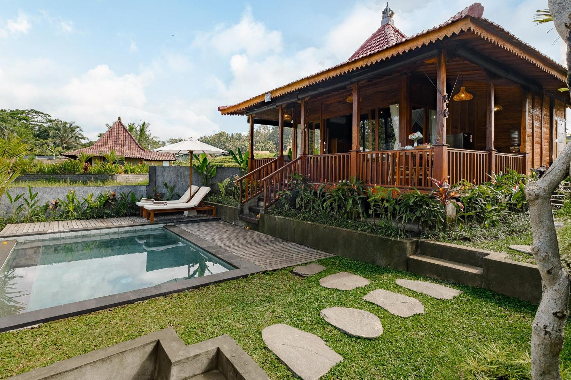 Carik Mesari Villas Ubud  Luaran gambar