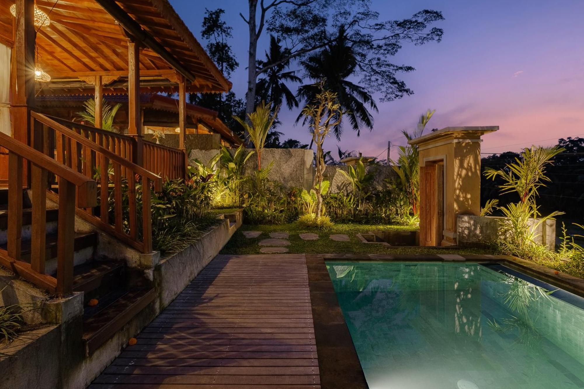 Carik Mesari Villas Ubud  Luaran gambar
