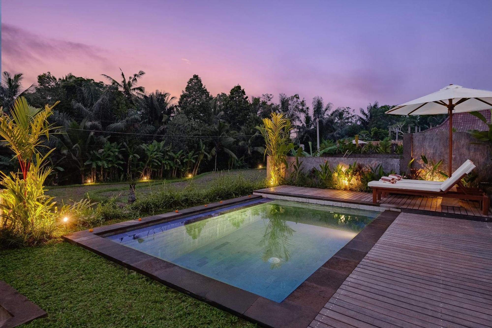 Carik Mesari Villas Ubud  Luaran gambar